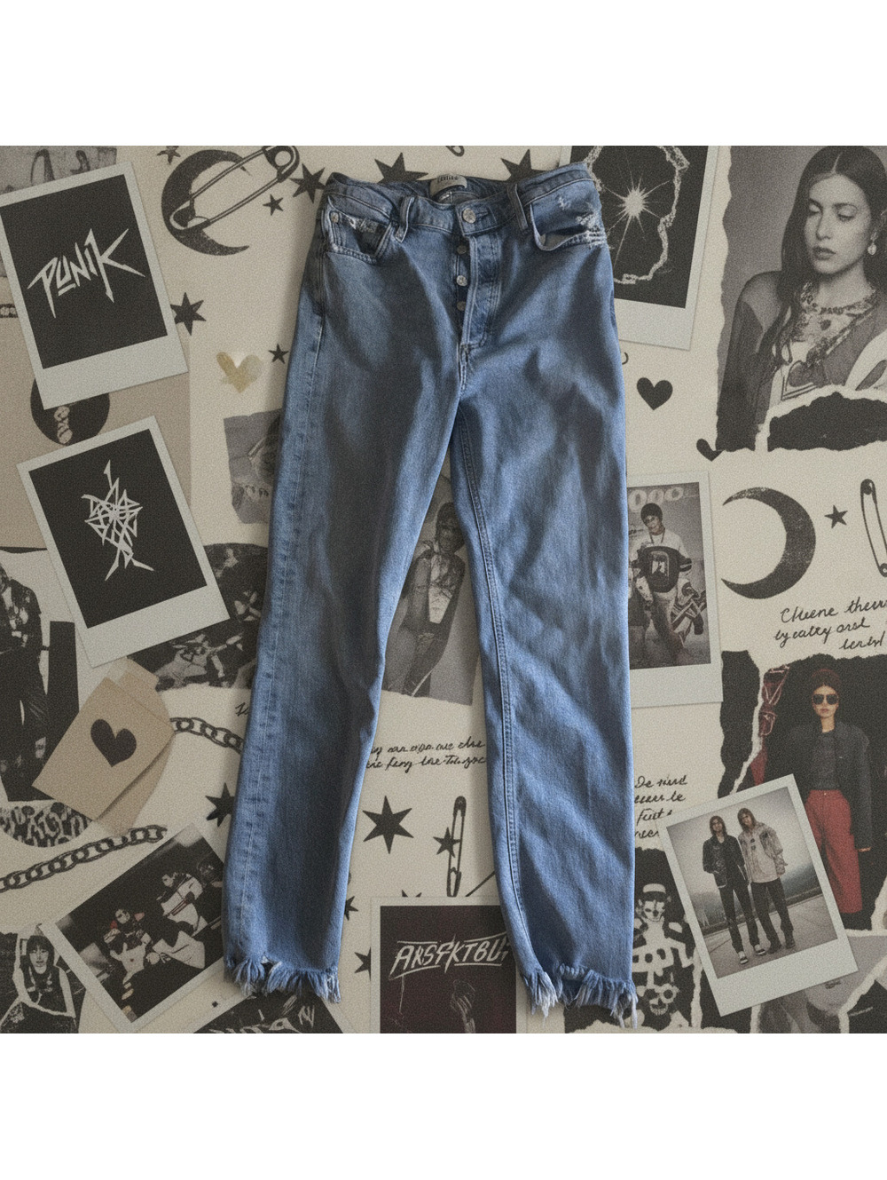 AGOLDE 90s Pinch Waist High Rise Straight Leg Jeans Size 26